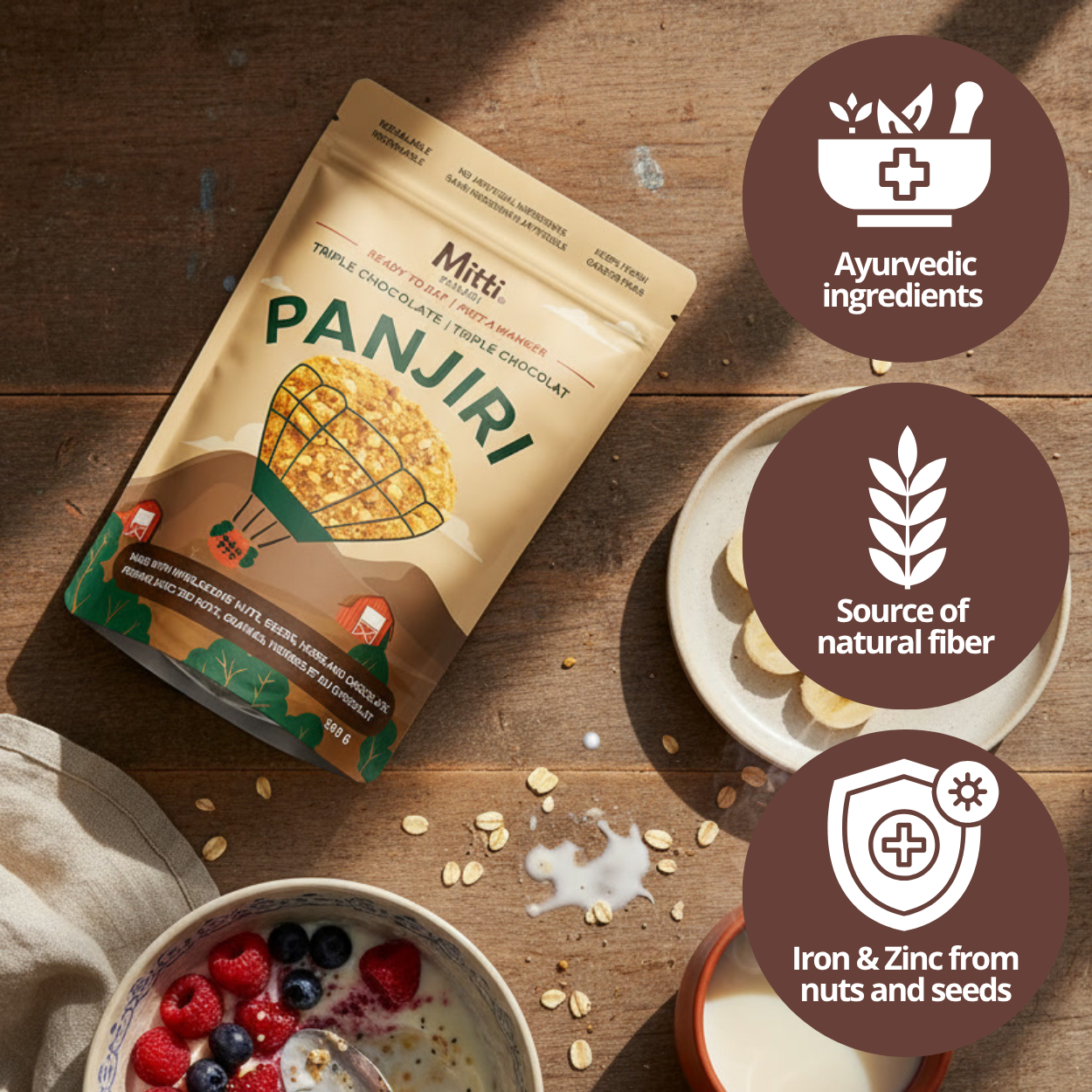 Triple Chocolate Panjiri